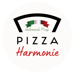 Harmonie Cafeteria & Pizzeria logo.